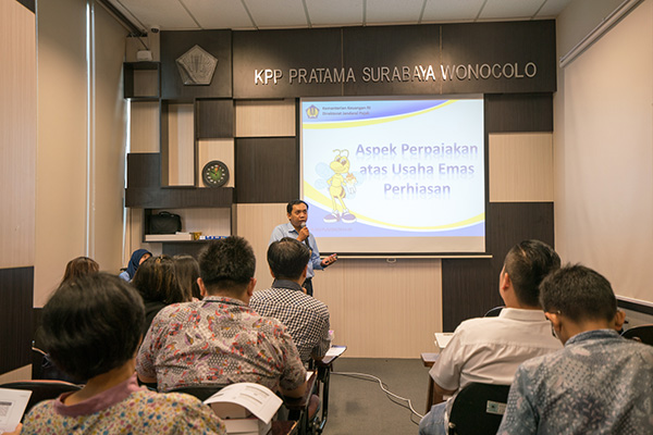 Sosialisasi Pajak Anggota APEPI Wilayah KPP Wonocolo Surabaya November 2017